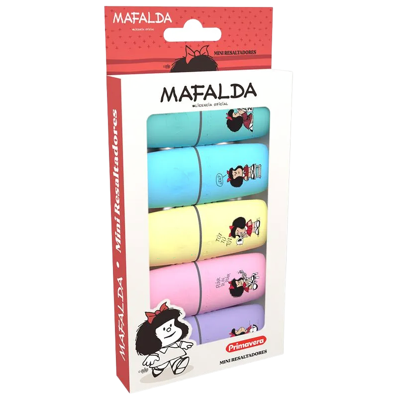 Resaltador Mafalda X5