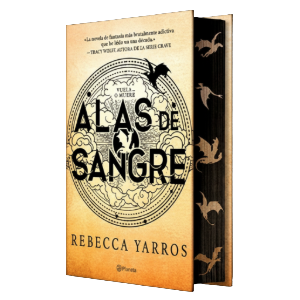 Alas de sangre. Edición especial limitada con cantos decorados.