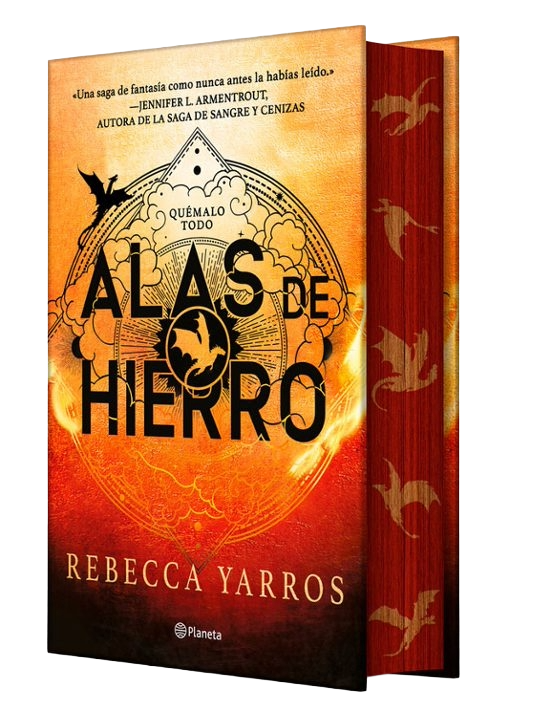 Alas de hierro (Empíreo 2) edición especial limitada con cantos tintados