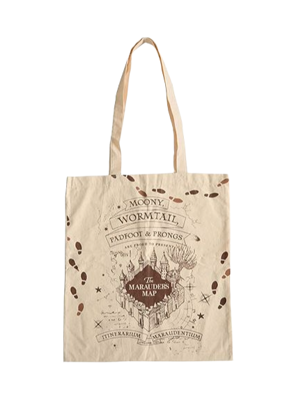 Tote Bag / Bolsa Harry Potter Mapa del Merodeador.