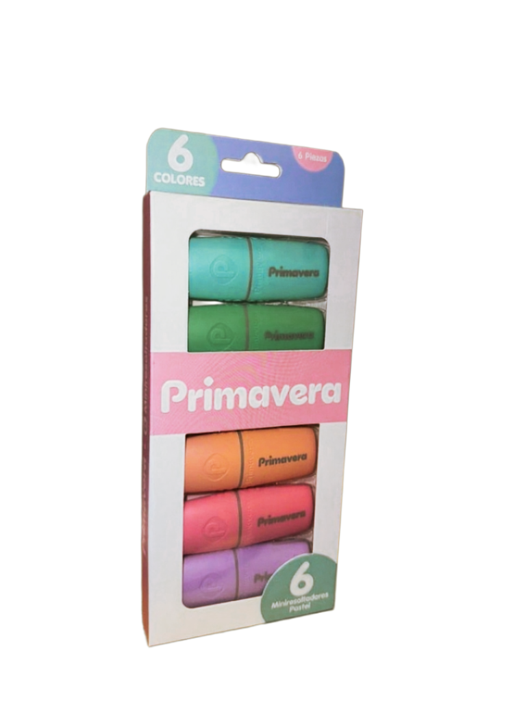 Mini resaltador primavera pastel X6