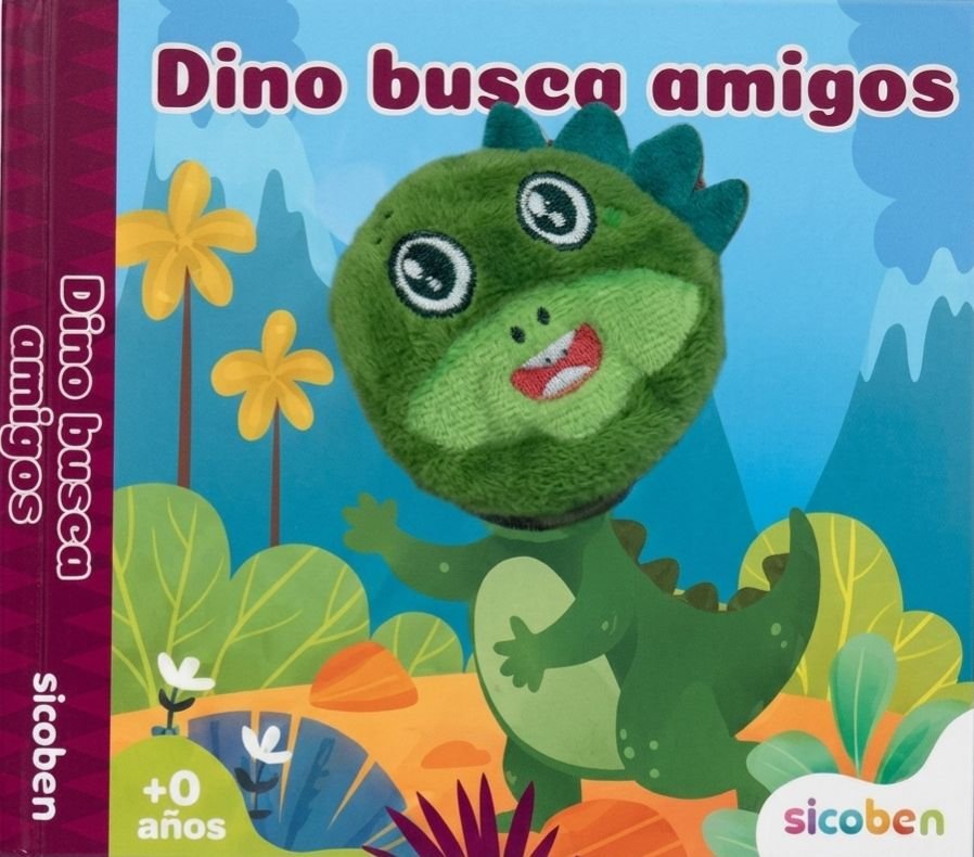 Dino busca amigos – Libro con Títere Interactivo