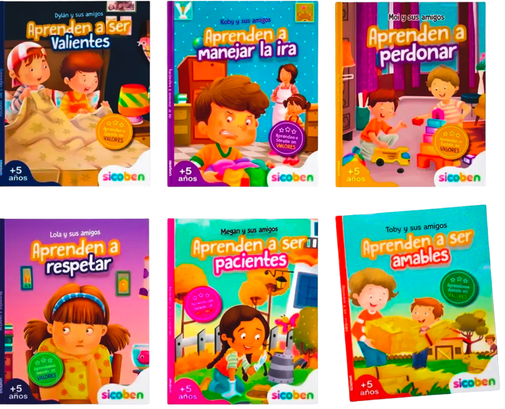 Colección creciendo en familia – Aprendizaje basado en VALORES