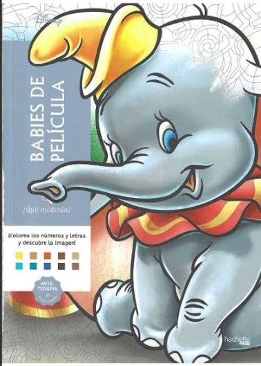 Libro De Colorear Disney: Coloriages Mystères – Portraits